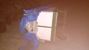 Imagem Ciclone Bomba causa prejuízo à ambulantes da Riviera de São lourenço