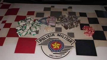 Drogas apreendidas pela PM - Foto: Polícia Militar