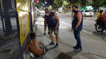 Guarujá recolherá pessoas em situação de rua durante noites e madrugadas mais frias - Imagem: Prefeitura de Guarujá