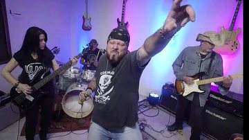Banda Luau Rock Luau Rock representa Bertioga em tributo de 54 Anos da banda Made in Brazil - Divulgação