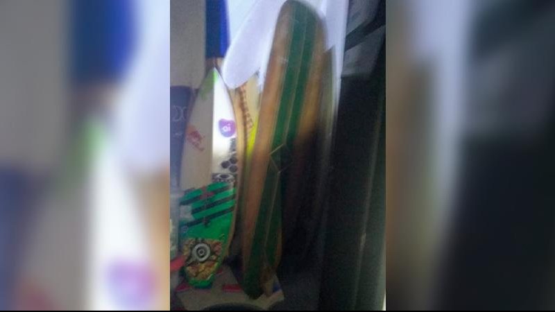 Preso suspeito de furtar pranchas e micro-ondas do Museu do Surf, em Santos (SP) - Imagem: Divulgação PMS