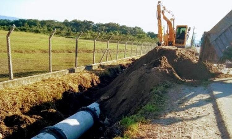 Será investido um total de 3.807 m² de lajotas sextavadas de concreto, calçadas, guias e sarjetas extrusadas - Divulgação/Prefeitura de Itanhaém