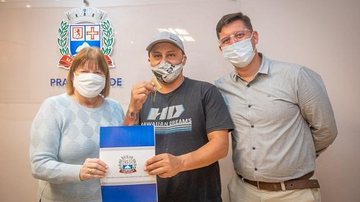 Motoboy passa noite em claro e realiza sonho da casa própria em Praia Grande (SP) - Divulgação/Prefeitura de Praia Grande