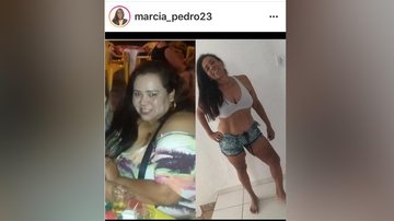 Antes e depois de Márcia Em Caraguatatuba (SP), empresária sobe Morro Santo Antônio mil vezes e emagrece 50 kg Imagem mostrar como estava e como está a empresária Márcia - Foto: Divulgação