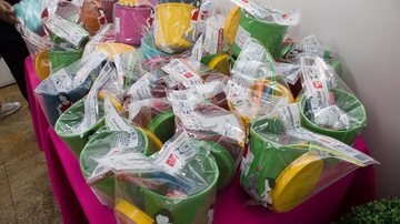 Doação de brinquedos para o Fundo Social de Solidariedade São Vicente realiza doação de mais de 5 mil brinquedos para o Fundo Social de Solidariedade Doação de brinquedos para o Fundo Social de Solidariedade em São Vicente - Divulgação/Prefeitura de São Vicente
