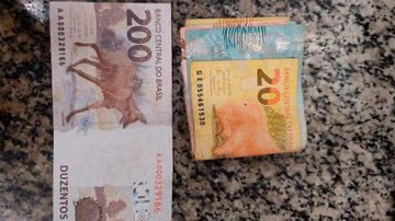 Homem é preso após comercializar nota falsa de R$ 200 no litoral - Foto: Divulgação prefeitura de Santos