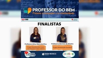 Professoras finalistas do Prêmio à Inovação e à Criatividade Professoras de Ubatuba (SP) são finalistas em projeto de inovação e criatividade escolar arte mostra professoras de ubatuba finalistas em competicao - Foto: Divulgação Criar-Te