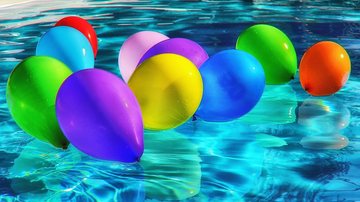 Imagem ilustrativa  Imagem ilustrativa/ Balão na piscina - Imagem de Peter H por Pixabay