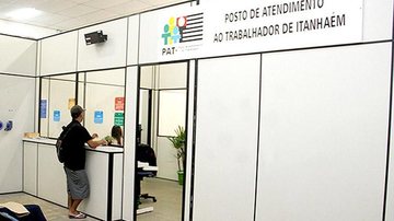 O PAT funciona de segunda a sexta-feira, das 9 às 16 horas PAT de Itanhaém oferece 165 vagas de emprego em diversos setores PAT de Itanhaém - Divulgação