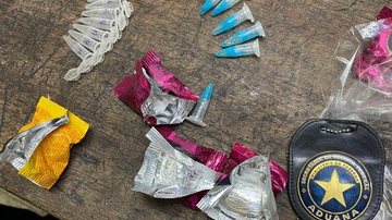 Apreensão de droga Receita Federal apreende cerca de 7 kg de cocaína escondidos em embalagens de bombons Apreensão de droga em Guarulhos - Divulgação/Receita Federal