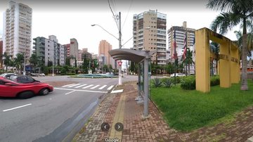 Bairro Guilhermina, em Praia Grande. Homem afirma que trabalhava em um condomínio na região, quando sua ex-esposa chegou e o espancou publicamente CAPA - Homem acusa ex-mulher de surrá-lo e tomar sua casa em Praia Grande - Imagem: reprodução / Google Maps / José Luís Carvalho