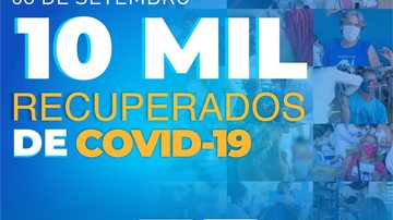 Recuperados de covid-19 São Sebastiao divulga o numero de recuperados de covid-19 10 mil recuperados de covid-19 - Divulgação/Prefeitura de São Sebastião