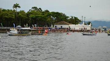 Maratona 14 Bis no Forte São João Bertioga sedia Travessia Aquática 14 Bis em novembro - Divulgação/Prefeitura de Bertioga