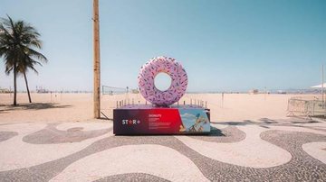 Famoso donuts pelo qual Homer Simpson é apaixonado na praia de Copacabana (SP) De Peruíbe à Rio de Janeiro: reveja lugares que Os Simpsons já passou Donuts de Os Simpsons - Divulgação