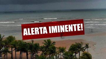 Frente fria associada a ciclone extratropical muda o tempo no litoral - Imagem: Vera Lucia Tescarolo - Arquivo