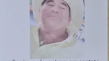Antônio Carlos está desaparecido desde sábado (4) em Caraguá Família procura homem desaparecido desde 4 de dezembro em Caraguatatuba (SP) homem com chapéu desaparecido - Foto: Divulgação Redes Sociais