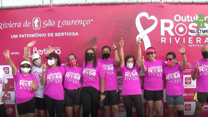 Imagem Outubro Rosa da Riviera de São Lourenço é encerrado com suor e sorrisos | Vídeo