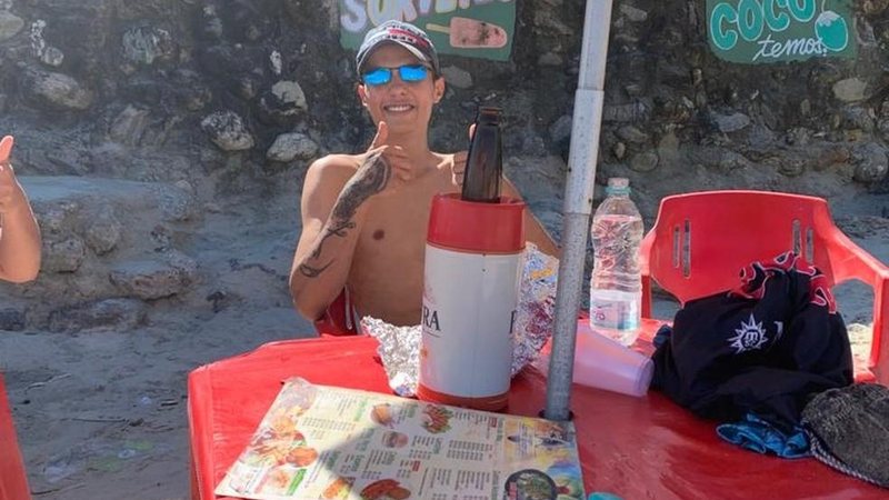 Jovem desaparece momentos após tirar foto - Arquivo Pessoal
