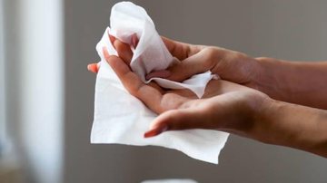 Papel toalha lacrado e esterilizado - istock