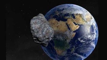 De acordo com o site Daily Record, impacto poderia ser devastador Asteroide "potencialmente perigoso" entra na órbita da Terra, dizem especialistas Asterode entra em órbita da Terra - Ilustração/Freepik
