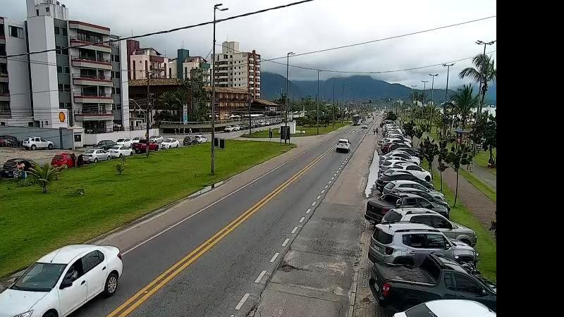 Km 083 da Rio-Santos. Trânsito flui com normalidade Rio-Santos Rodovia fluindo bem - Imagem: Divulgação / DER-SP