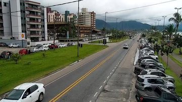 Km 083 da Rio-Santos. Trânsito flui com normalidade Rio-Santos Rodovia fluindo bem - Imagem: Divulgação / DER-SP