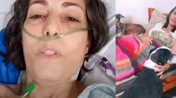 Mulher com câncer grava vídeo pedindo ajuda para os pets que resgatou ainda viva - Portal Costa Norte