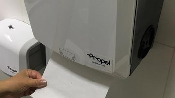 Papel toalha lacrado e esterilizado - Propel Professional