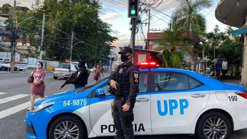 © Perfil oficial da Polícia Militar do Estado do Rio de Janeiro. - © Perfil oficial da Polícia Militar do Estado do Rio de Janeiro.