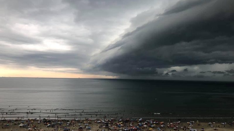 Confira a previsão do tempo para esta quinta Confira a previsão do tempo para esta quinta em Guarujá, Santos, Praia Grande e Litoral Norte - Reprodução Arquivo/Praia Grande Na Tela