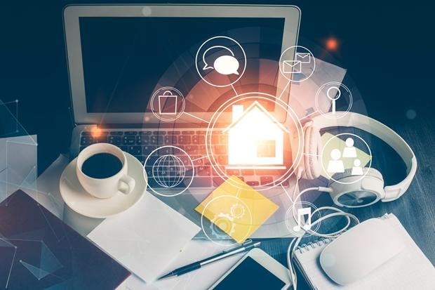 Home Office Trabalho Híbrido - Adobe Stock