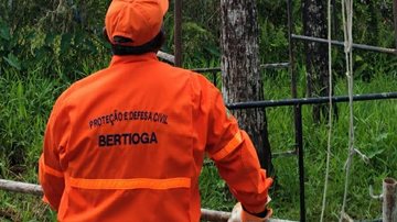 Defesa Civil faz alerta para Bertioga - Divulgação