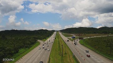 Rodovia dos Imigrantes apresenta lentidão em direção a São Paulo, do km 55 ao km 51, reflexo do excesso de veículos Começando a entupir: Sistema Anchieta-Imigrantes já apresenta lentidão em direção à Capital Rodovia dos Imigrantes com tráfego intenso senti - Ecovias