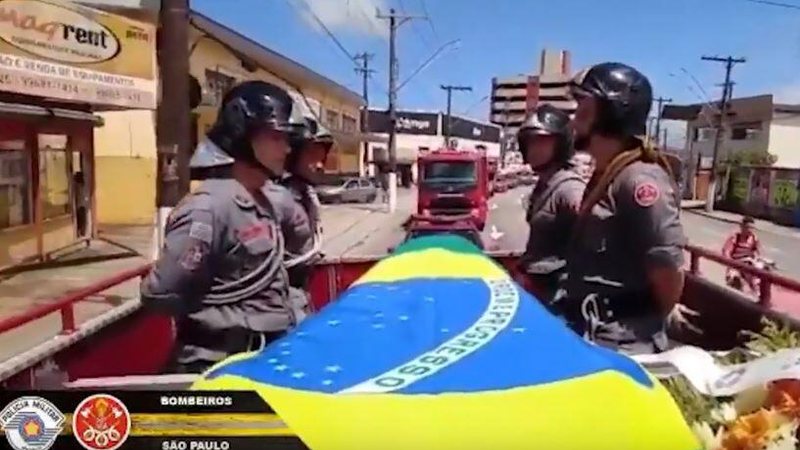 Reprodução/Bombeiros do Estado de São Paulo