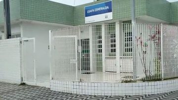 De acordo com munícipes a Usafa Esmeralda ficou sem médico para atender População denuncia falta de médico em unidade de saúde em Praia Grande Foto da fachada da unidade de saúde - Reprodução Facebook