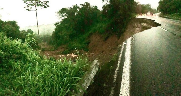 Defesa Civil informa que não há previsão de liberação dos trechos e que somente nas últimas 48h, os pluviômetros do Puruba e Itamambuca registraram 426 e 430mm de chuva – índices muito elevados para dois dias Rodovia Rio Santos está interditada a partir da - Divulgação