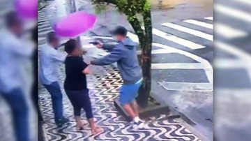 Policial é assaltado em bairro nobre de Santos - Reprodução/web