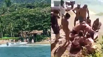 PM cai de lancha, é atropelado e morre ao desmaiar no mar PM morto em ilhabela - Reprodução internet