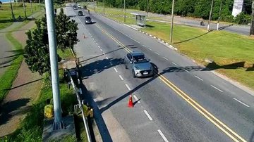 Rodovia Rio-Santos: confira a condição da estrada nesta manhã Trecho entre São Sebastião e Ubatuba - Reprodução