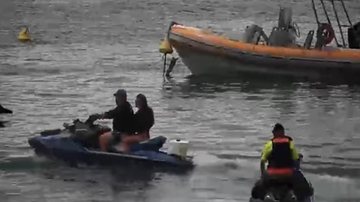 Marinha do Brasil e PM estão em operação no mar de Ilhabela Casal é roubado durante passeio de jet ski em Ilhabela (SP) - Foto: Divulgação/Tribuna do Povo