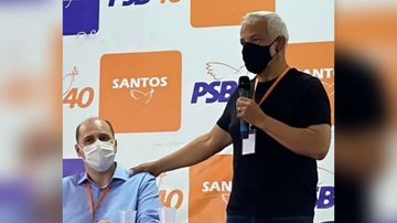 O evento foi realizado no Sintraport, no Centro executiva PSB Santos - Reprodução