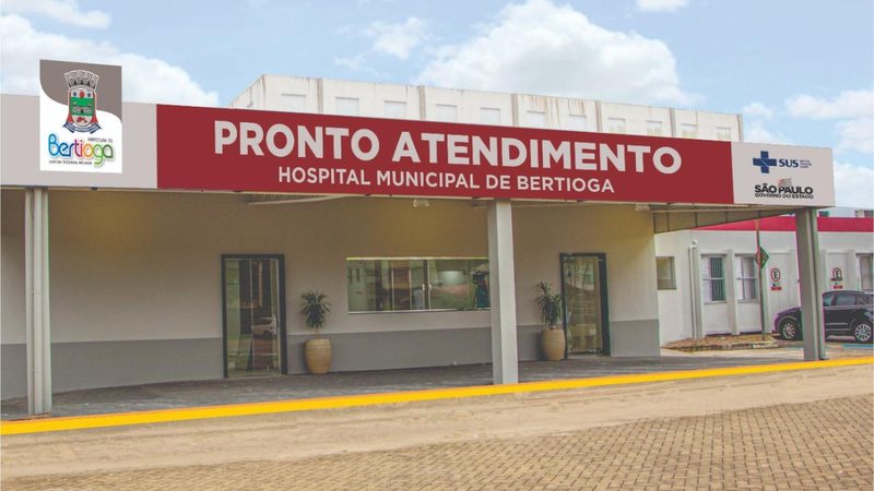 Pronto Socorro do Hospital Municipal de Bertioga Hospital Municipal de Bertioga Fachada do Hospital Municipal de Bertioga - Divulgação