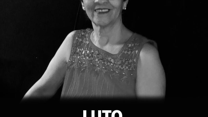 Maria era Agente Comunitária de Saúde da Usafa Mirim Maria Ines Belo Ferreira Maria Ines Belo Ferreira em preto e branco sorrindo para a foto - Reprodução