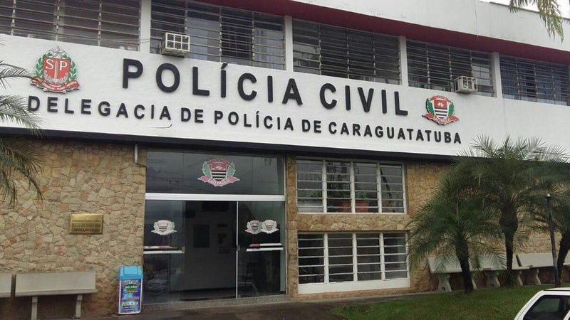 Delegacia de Polícia de Caraguatatuba Homem tenta matar família em Caraguatatuba - Reprodução Polícia Civil