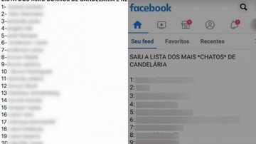Listas ofensivas divulgadas nas redes socias viraram caso de polícias Lista de moradores mais ‘cornos’ vira caso de polícia em cidadezinha do RS Listas com mais cornos e mais chatos de cidade - Imagem: Reprodução