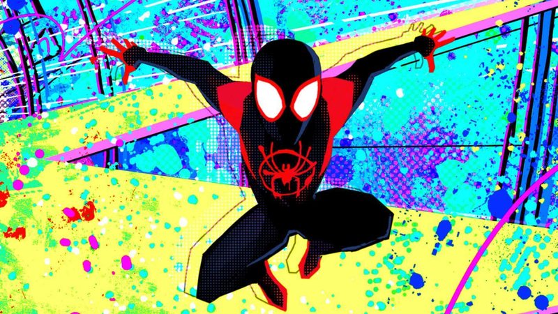Miles Morales no filme "Spider-Man: Into the Spiderverse" - Reprodução