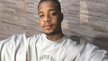 Jovem tem 23 anos e foi visto pela última vez na invasão entre Morrinhos e Vila Edna Jovem desaparecido Jovem em selfie com camiseta cinza - Reprodução/Redes Sociais