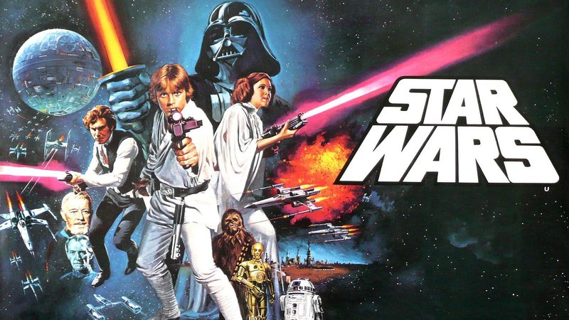 Star Wars, franquia que se originou em 1977 e faz sucesso até 2022 - Reprodução/Internet