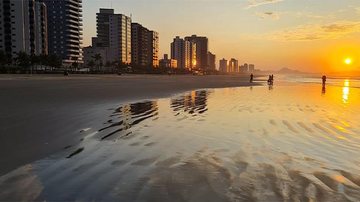 Tempo bom e calorão marcam a última semana de abril no litoral de SP Sol no litoral - Plínio Pinheiro Neto