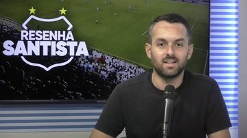 Imagem Está no ar o Resenha Santista desta quarta-feira